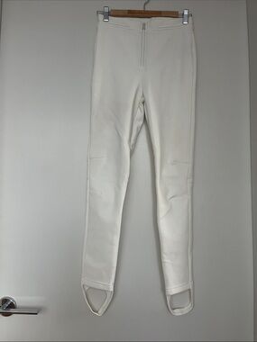 Holden White Stirrup Leggings